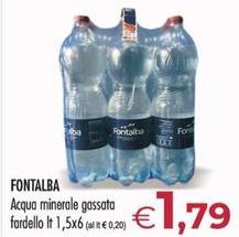 Fontalba - Acqua Minerale Gassata Fardello