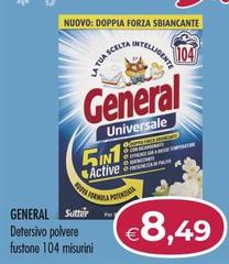 General - Detersivo Polvere Fustone 104 Misurini