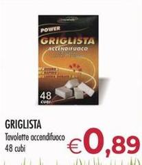 Griglista - Tavolette Accendifuoco