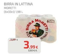 Moretti - Birra In Lattina