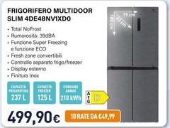 Electroline - Frigorifero Multidoor Slim 4DE48NV1XD0