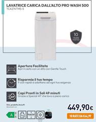 Candy - Lavatrice Carica Dall'Alto Pro Wash 500 TCA274TM5-S