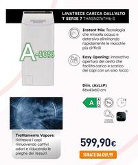 Haier - Lavatrice Carica Dall'Alto T Serie 7 THASN276TM6-S