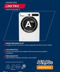 Hoover - H-WASH&DRY 500, Lavasciuga 10/7kg, Classe A-15%/E, 1400 Giri, HWPS41074DAB7-11