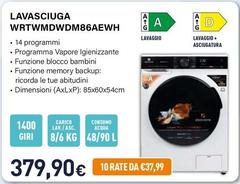 Electroline - Lavasciuga WRTWMDWDM86AEWH