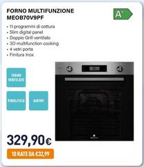 Electroline - Forno Multifunzione MEOB70V9PF
