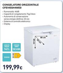 Electroline - Congelatore Orizzontale CFE145SH4WE0