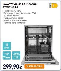 Electroline - Lavastoviglie Da Incasso DWEM13BI2S