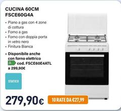 Electroline - Cucina 60Cm FSCE60G4A