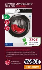 Aeg - Lavatrice Universaldose Serie 7000 LR7FD104V