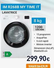 Indesit - IM R268B MY TIME IT Lavatrice 