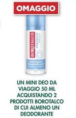 Deo - Um Mini  Da Acolchetto 2 Prodotti Borotalco Di Cui
