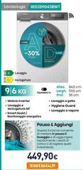Hisense - Lavasciuga WD3S9043BW7