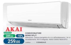 Akai - Condizionatore Mono Split. 
