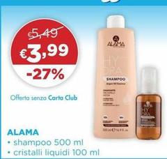 Alama - Shampoo/ Cristalli Liquidi