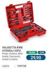 Einhell - Valigetta KWB Utensili 35pz. 