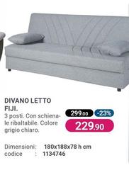 Divano Letto Fiji. 