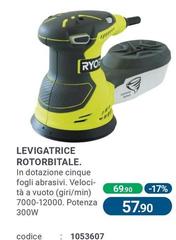 Ryobi - Levigatrice Rotorbitale. 