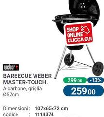 Weber - Barbecue Master-Touch.