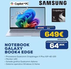 Samsung - Notebook Galaxy Book4 Edge