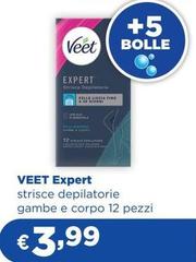 Veet - Expert Strisce Depilatorie Gambe E Corpo
