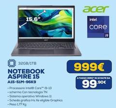 Iris - Notebook A15-51m-96k9