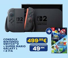 Nintendo - Console + Super Mario Galaxy 1 + 2 Ita