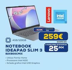 Lenovo - Notebook Ideapad Slim 3