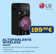 LG - Altoparlante Wireless Xboom