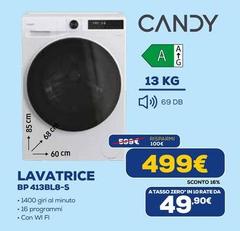 Candy - Lavatrice Bp 413BL8-S