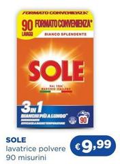 Sole - Lavatrice Polvere