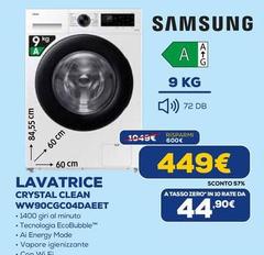Samsung - Crystal Clean WW90GGC04DAEET