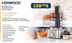 Kenwood - Robot Da Cucina Multipro Corress Fdees