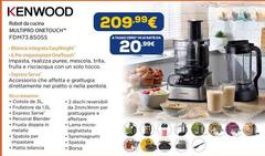 Kenwood - Robot Da Cucina Multipro One Touch FDM73.650SS