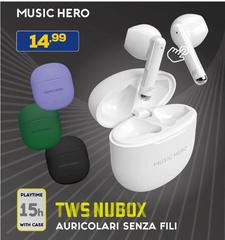 Hero - Tws Nubox Auricolari Senza Fili