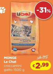 Monge - Le Chat Croccantini Gatto