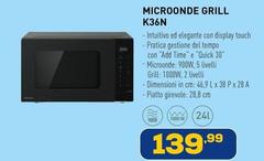 Tempo - Microonde Grill K36N