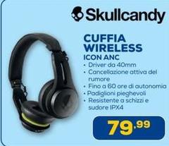 Skullcandy - Cuffia Wireless ICON ANC
