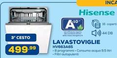 Hisense - Lavastoviglie HV663A65