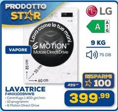 LG - Lavatrice F4NX1009NWB