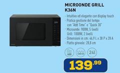 Panasonic - Microonde Grill K36N