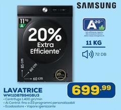 Samsung - Lavatrice WW11DB7B94GBU3