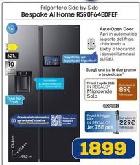 Samsung - Frigorifero Side By Side Bespoke Ai Home RS90F64EDFEF