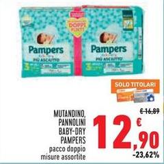 Pampers - Mutandino, Pannolini Baby-Dry