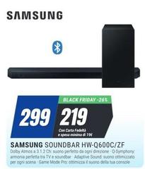 Samsung - Soundbar HW-Q600C/ZF