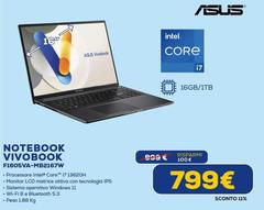 Asus - Notebook Vivobook F16095va-m2b167w