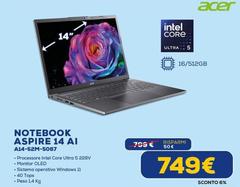 Acer - Notebook A14-52m-5067
