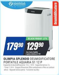 Olimpia splendid - Deumidificatore Portatile Aquaria S11 P