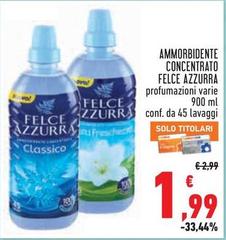 Felce Azzurra - Ammorbidente Concentrato