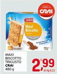 Crai - Maxi Biscotto Trigusto